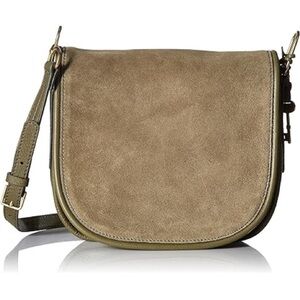 Fossil Rumi Crossbody Flap Purse Genuine Leather